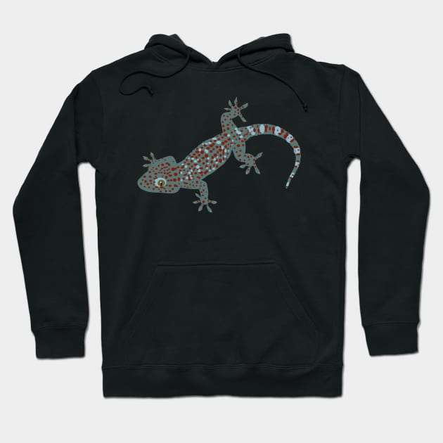 Tokay Gecko Hoodie by stargatedalek